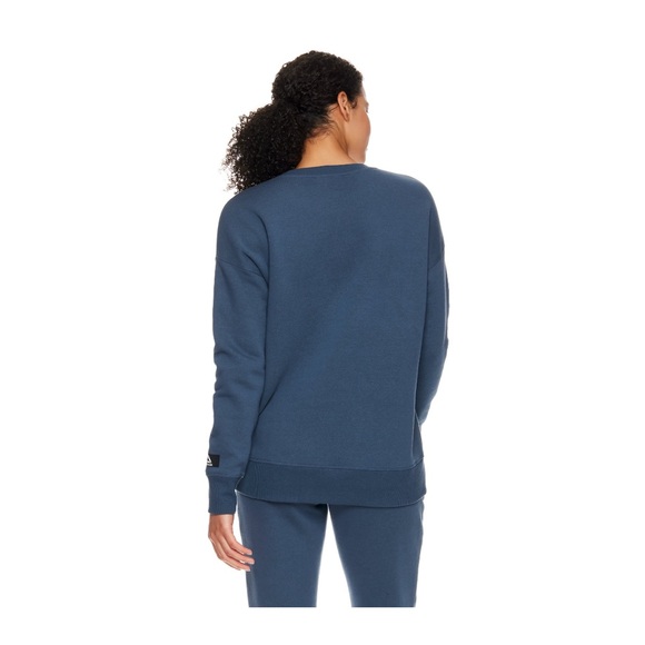 Reebok Women's Purpose Crew Neck Sweatshirt NWT  embroidered logo - Picture 3 of 8